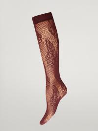 Wolford Apparel & Accessories > Clothing > Strømpebukser Butterfly Net Knee-Highs