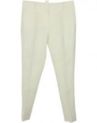 Dolce Gabbana slanke fit bukser i hvid bomuld
