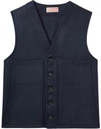 Filson Mackinaw Wool Vest Dark Navy XL