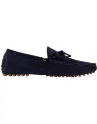 Ayrton Suede Leather Studded Loafers