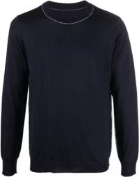 Bl? Four-Stitch Crewneck Sweater