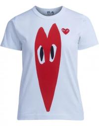 Stræk hjerte-t-shirt