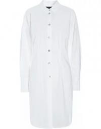 Hvid Lang Skjorte med Stil/Model Navn