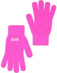 MSGM Gloves Fuchsia