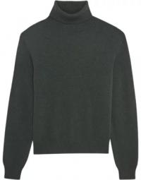 Turtleneck-sweater i 12-gauge cashmere og merino uld