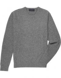 Ribben uld og cashmere sweater