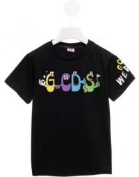 GCDS T-shirts and Polos Black