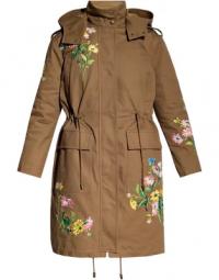Embroidered parka