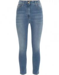 Skinny Jeans med høj talje