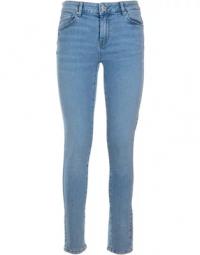 Fracomina bleget denim med push up-effekt Slim jeans - FP23SV1001D40703