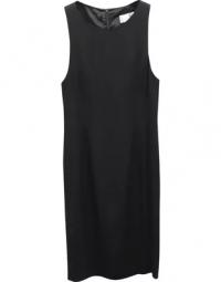 Givenchy Sleeveless Shift Dress in Black Acetate