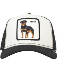 Goorin Bros White Rottweiler Alpha Dog Cap