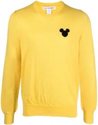 Comme des Garcons Sweaters Yellow