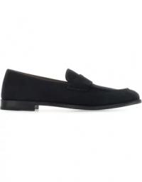 Midnat Blue Suede Loafers
