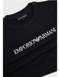 Emporio Armani Misto Modal Sweatshirt med logo Art. 8N4MR6