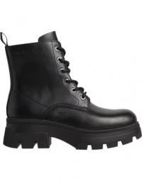 chunky combat laceup boot