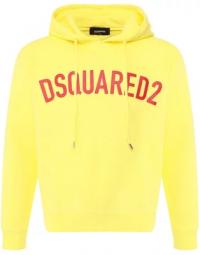 Dsquared2 logo hætte sweatshirt