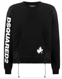 Maple Leaf Logo-Print Sweatshirt