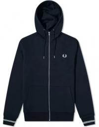Fred Perry Authentic Zip Hoody Navy -l