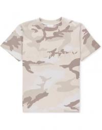 Junior Camouflage Print Bomuld T-shirt