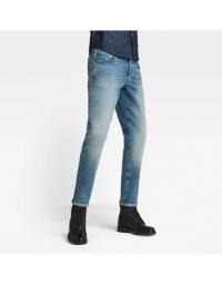 STRAIGHT TAPERED AGED JEANS