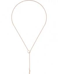 Gucci - YBB662110002 - Oro Rosa 18kt - Link til kærlighed halskæde i 18kt lyserødt guld