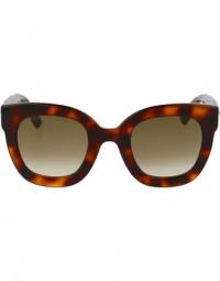 Round Frame Acetate Sunglasses With Star