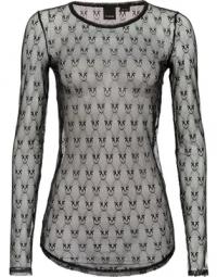 BERLINO 3 T-SHIRT PIZZO INDEMAGLIATO JACQUARD C/LOGO