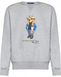 Polo Ralph Lauren Vally Bear Sweatshirt Gray