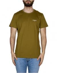 Khaki Small Logo T-Shirt, Reflekterende Logo, St?rrelse L