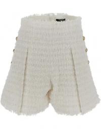 Flared Tweed Shorts, Sommerens elegante stil