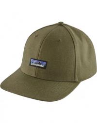 Grønn Patagonia Tin Shed Hat P-6 Logo: Træthedsgrøn cap