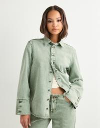 One Teaspoon - Grøn - Drifter Shirt