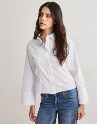 Neo Noir - Hvid - Rosa Oxford Shirt