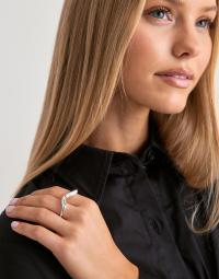 Pilgrim - Sølv - Evon Double Ring