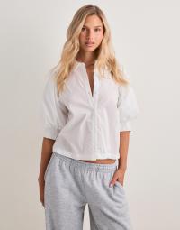 Neo Noir - Hvid - Etta Poplin Shirt