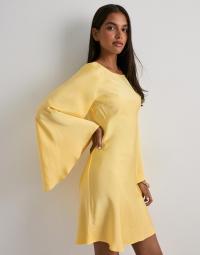 Vero Moda - Gul - Vmkamile Wide Sleeve Short Dress Ex