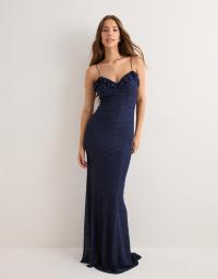 Nelly - Blå - Lovely Lace Dress