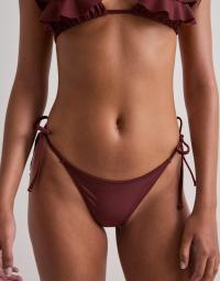 Nelly - Rød - Flounce Bikini Panty