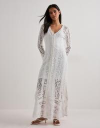 Vero Moda - Hvid - Vmkennedy Ls Ankle Dress Jrs Exp