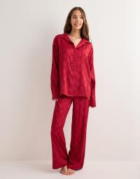Calvin Klein Underwear - Rød - Relaxed Aop Shirt