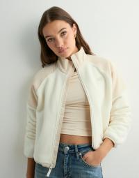 New Balance - Beige - High Pile Fleece Jacket