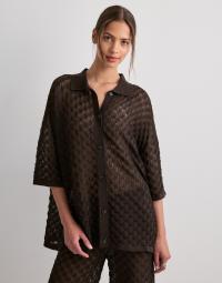 Malina - Brun - Moa Knitted Shirt