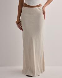 Neo Noir - Beige - Viso Linen Skirt