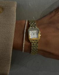 Muli Collection - Guld - Thin Tennis Bracelet