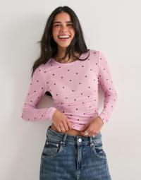 Neo Noir - Pink - Ella Space Dot Blouse