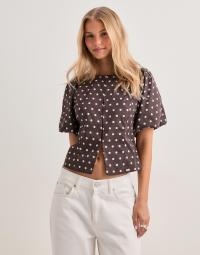 Neo Noir - Brun - Anela Dot Blouse