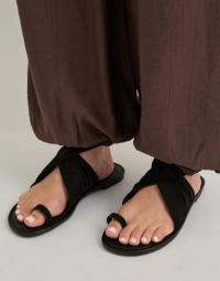 Nelly - Sort - Scrunch Boho Flat