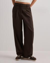 Pieces - Brun - Pcbosella Mw Barrel Pants Noos Bc