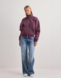 Nelly - Lilla - Scuba Zip Sweat